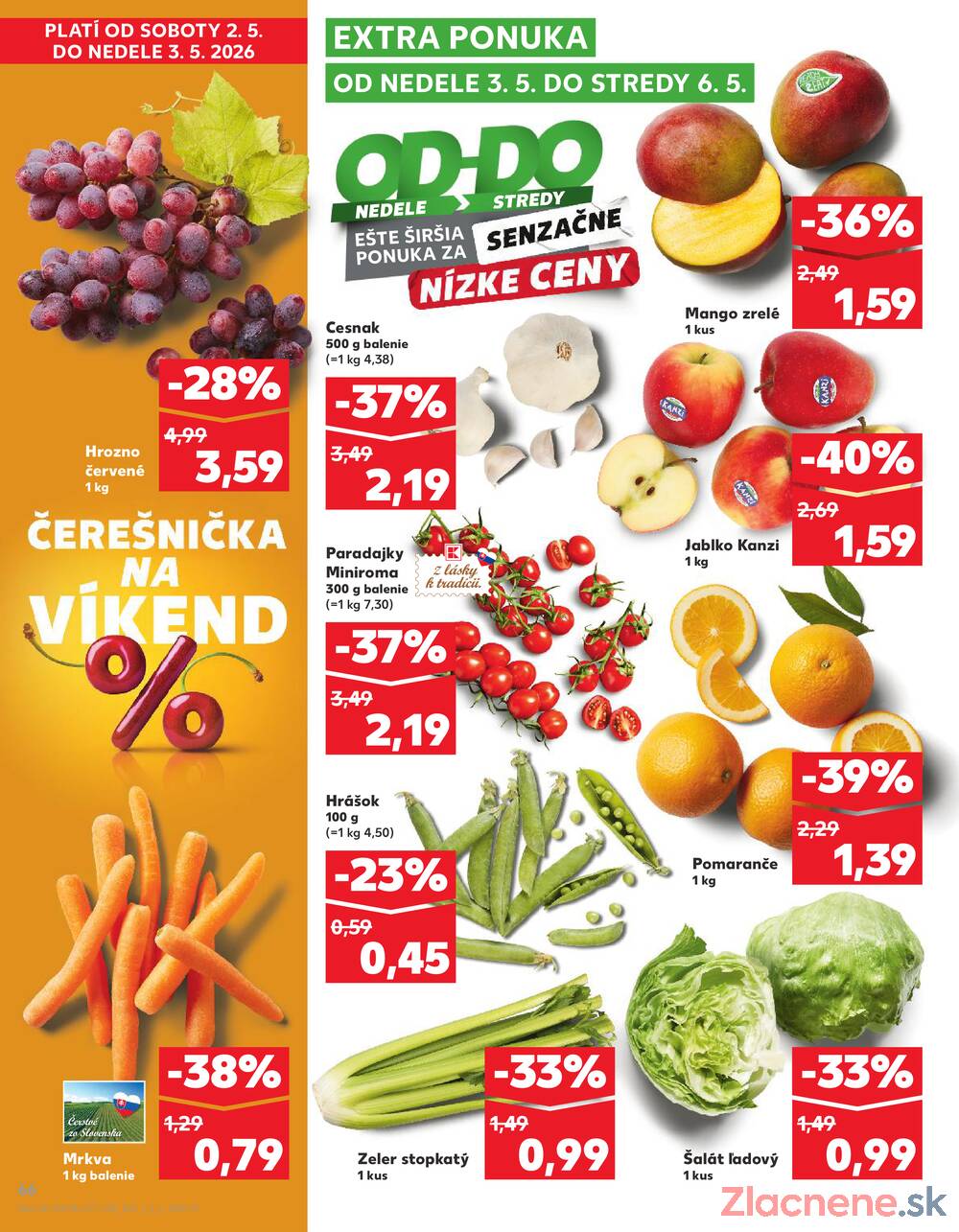 Kaufland 30.4. - 6.5. - Kaufland Trnava - Juh - Bratislavská