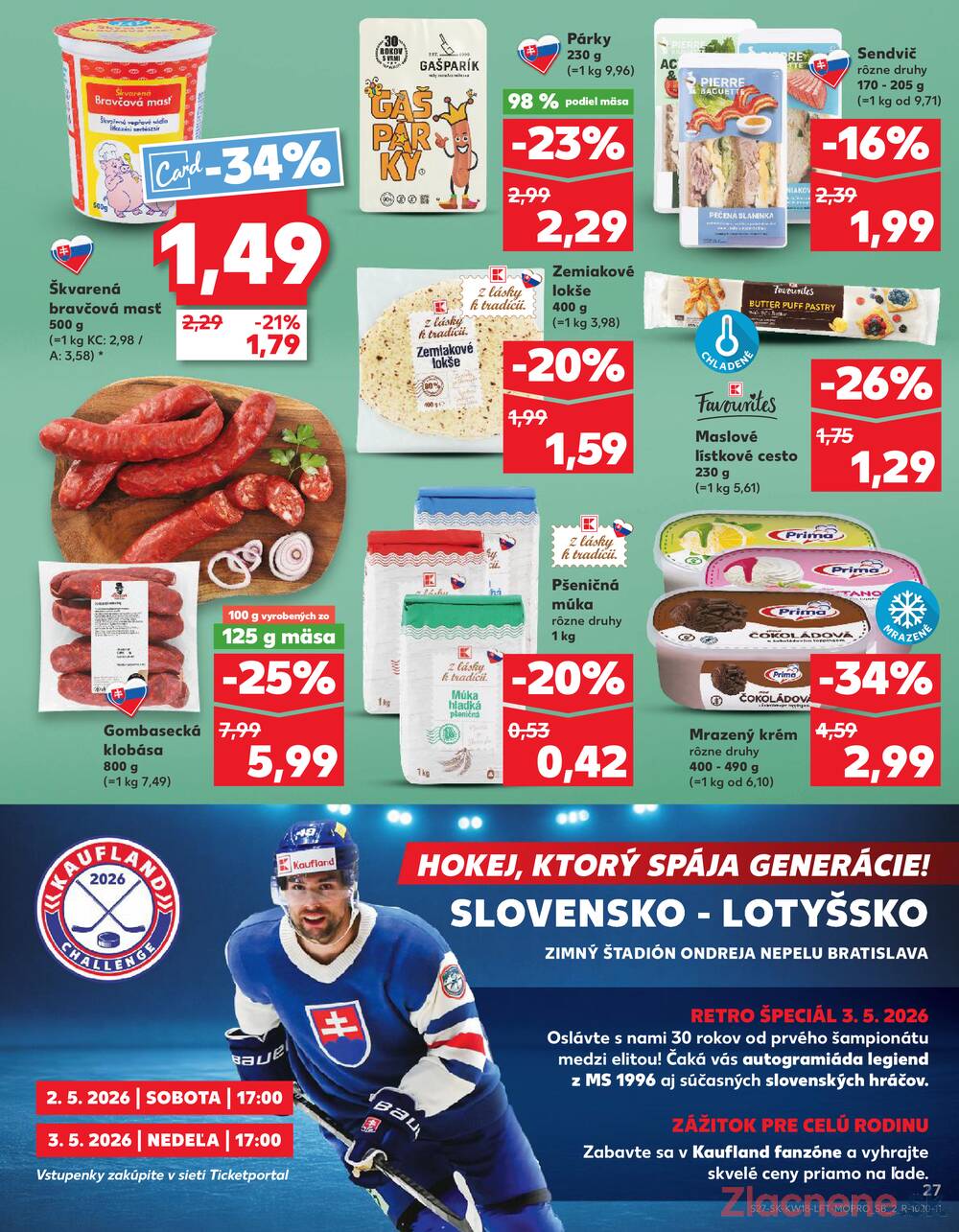 Kaufland 30.4. - 6.5. - Bratislava-Patrónka