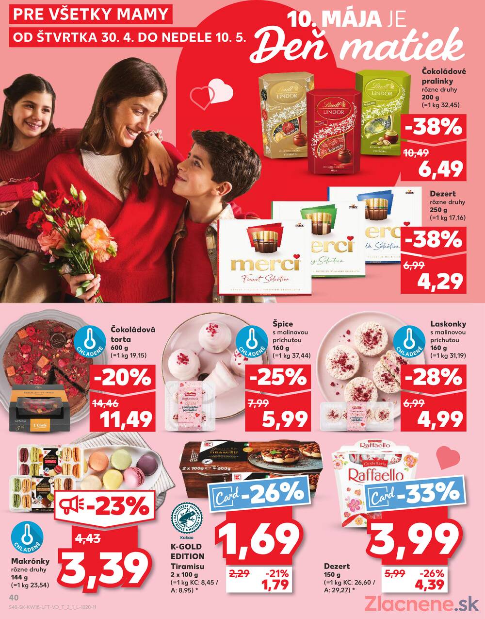Kaufland 30.4. - 6.5. - Bratislava-Patrónka