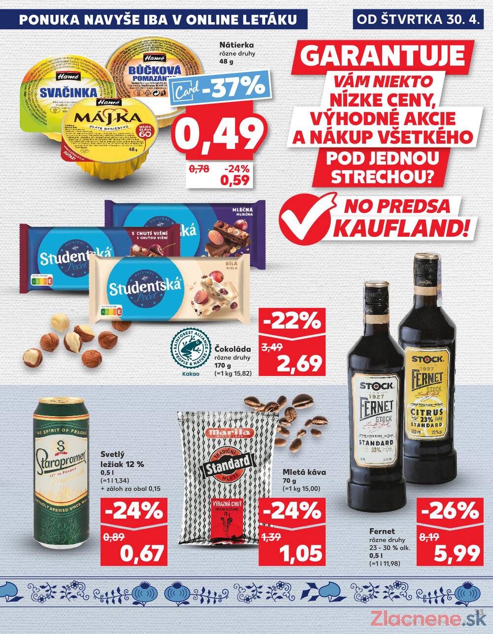 Leták Kaufland - Kaufland 30.4. - 6.5. - Kaufland Považská Bystrica - Lánska - strana 33