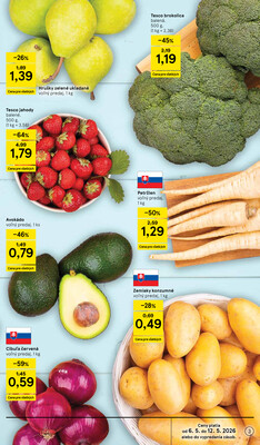 Tesco supermarkety od 6.5. do 12.5.2026
