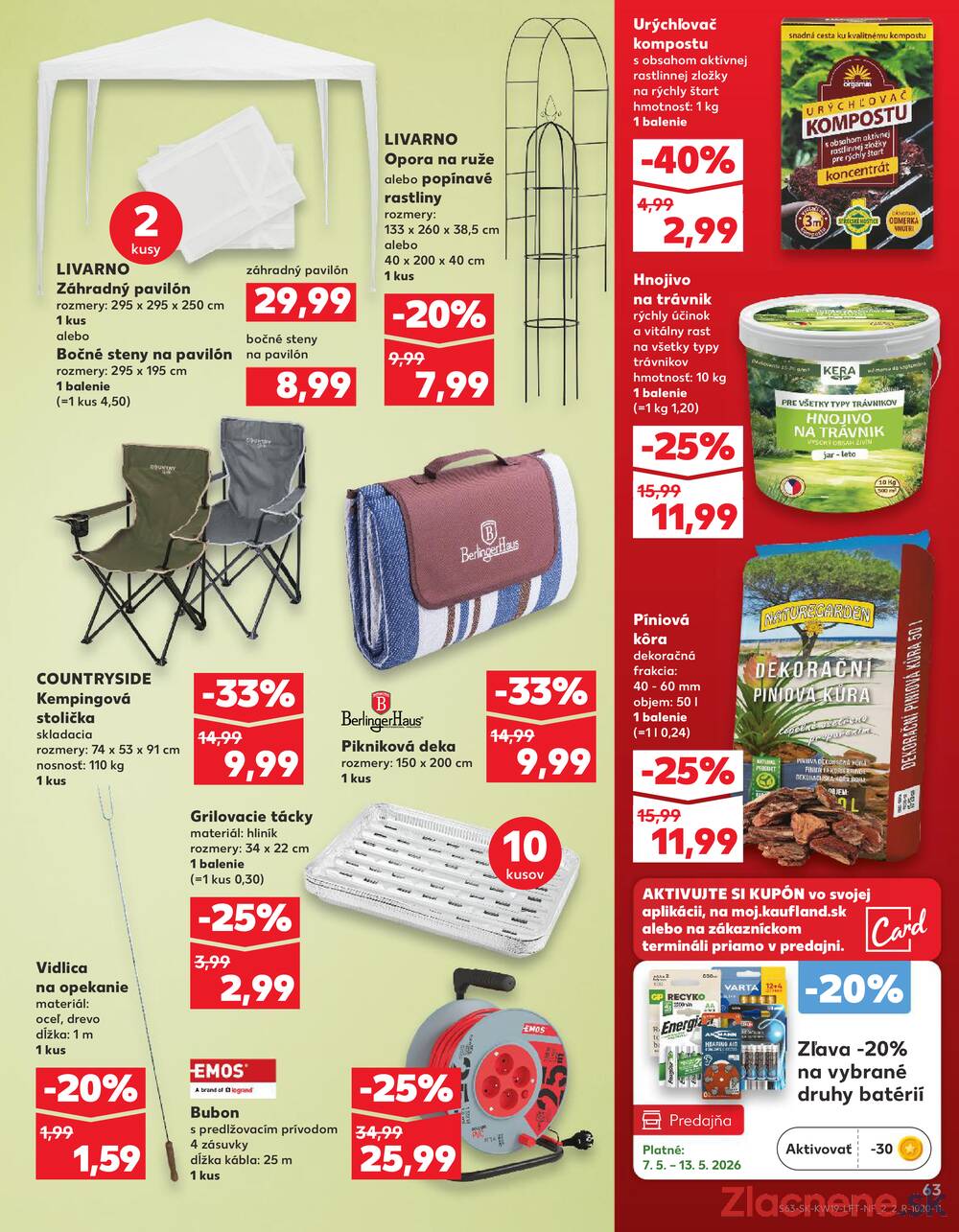 Leták Kaufland - Kaufland 7.5. - 13.5. - Bratislava-Patrónka - strana 63
