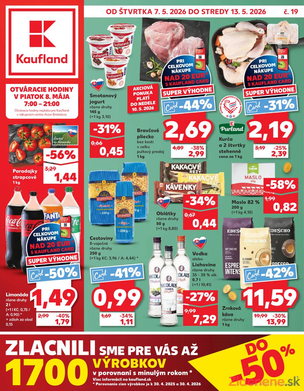 Kaufland 7.5. - 13.5. - Kaufland Košice-Pri hati
