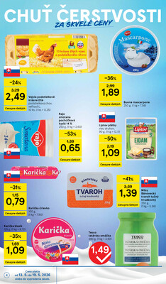 Tesco supermarkety od 13.5. do 19.5.2026