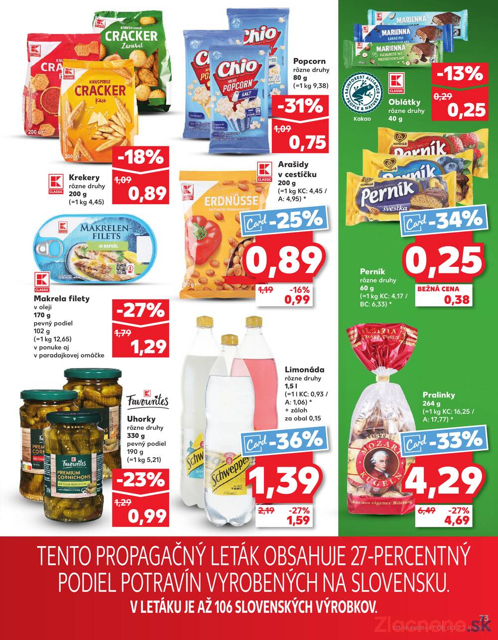 Kaufland 14.5. - 20.5. - Kaufland Detva