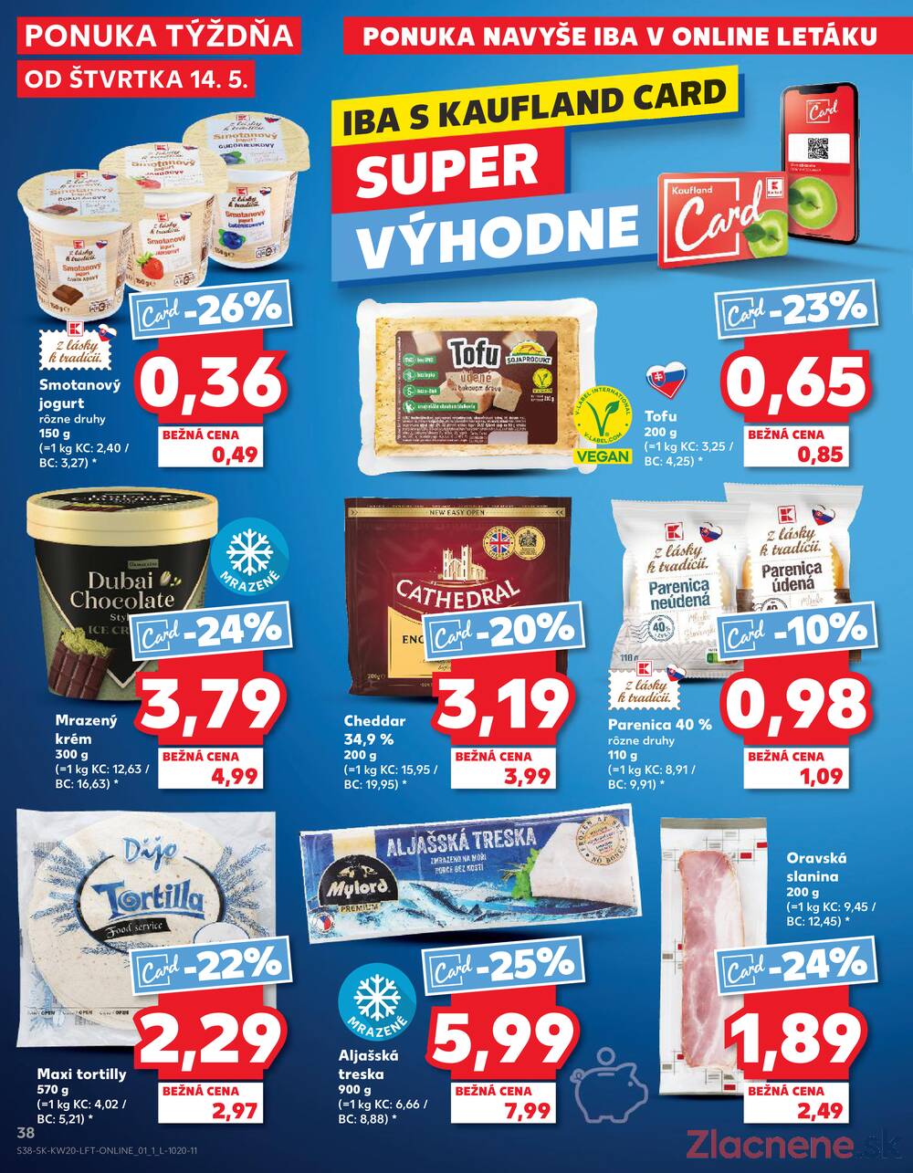 Leták Kaufland - Kaufland 14.5. - 20.5. - Kaufland Trebišov - strana 38