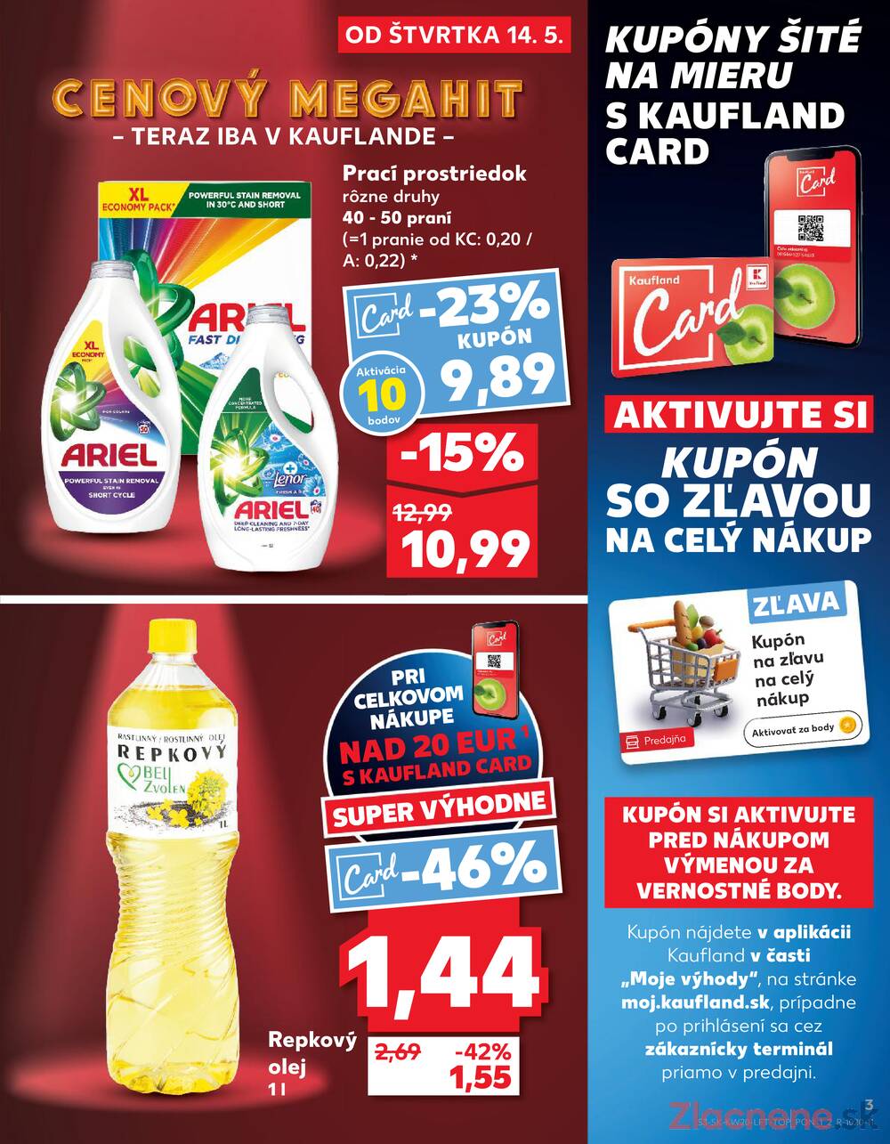 Leták Kaufland - Kaufland 14.5. - 20.5. - Kaufland Dolný Kubín - strana 3 Leták Kaufland - Kaufland 14.5. - 20.5. - Kaufland Dolný Kubín - strana 3
