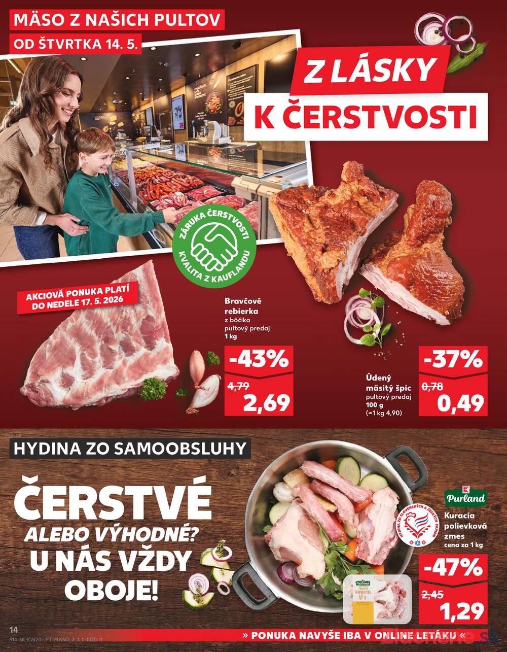 Leták Kaufland - Kaufland 14.5. - 20.5. - Kaufland Dolný Kubín - strana 14 Leták Kaufland - Kaufland 14.5. - 20.5. - Kaufland Dolný Kubín - strana 14