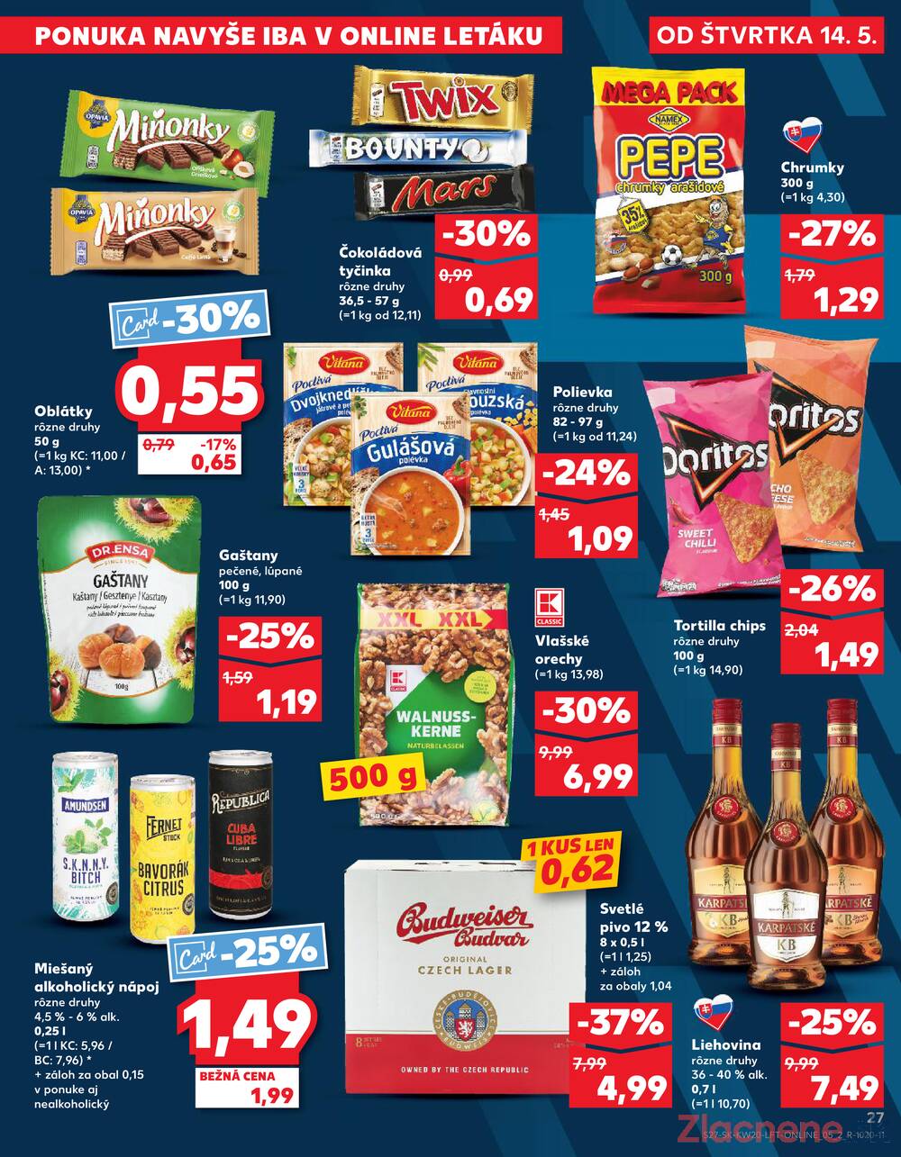 Kaufland 14.5. - 20.5. - Kaufland Michalovce (Humenská cesta)