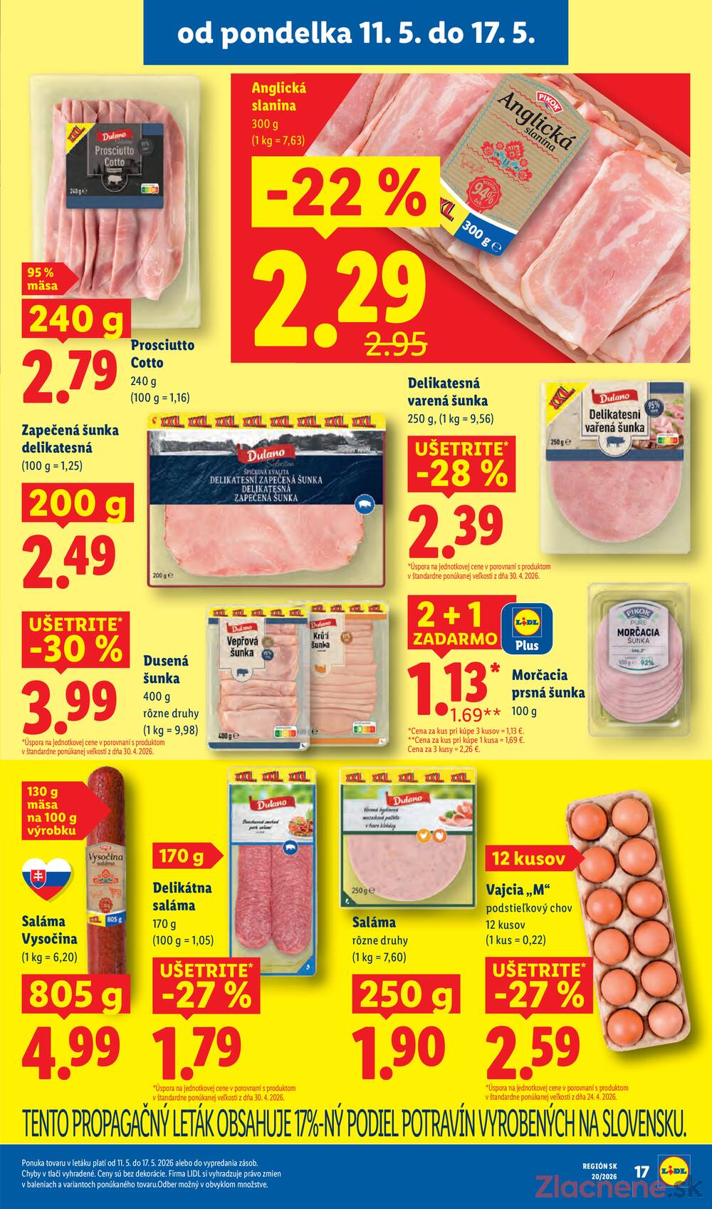 Lidl 11.5. - 17.5.