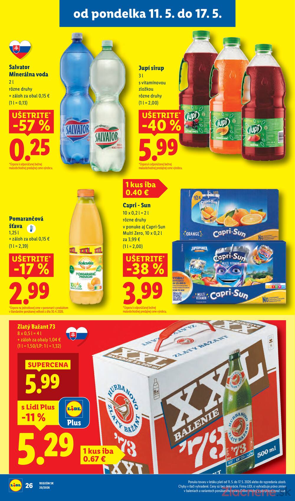 Lidl 11.5. - 17.5.