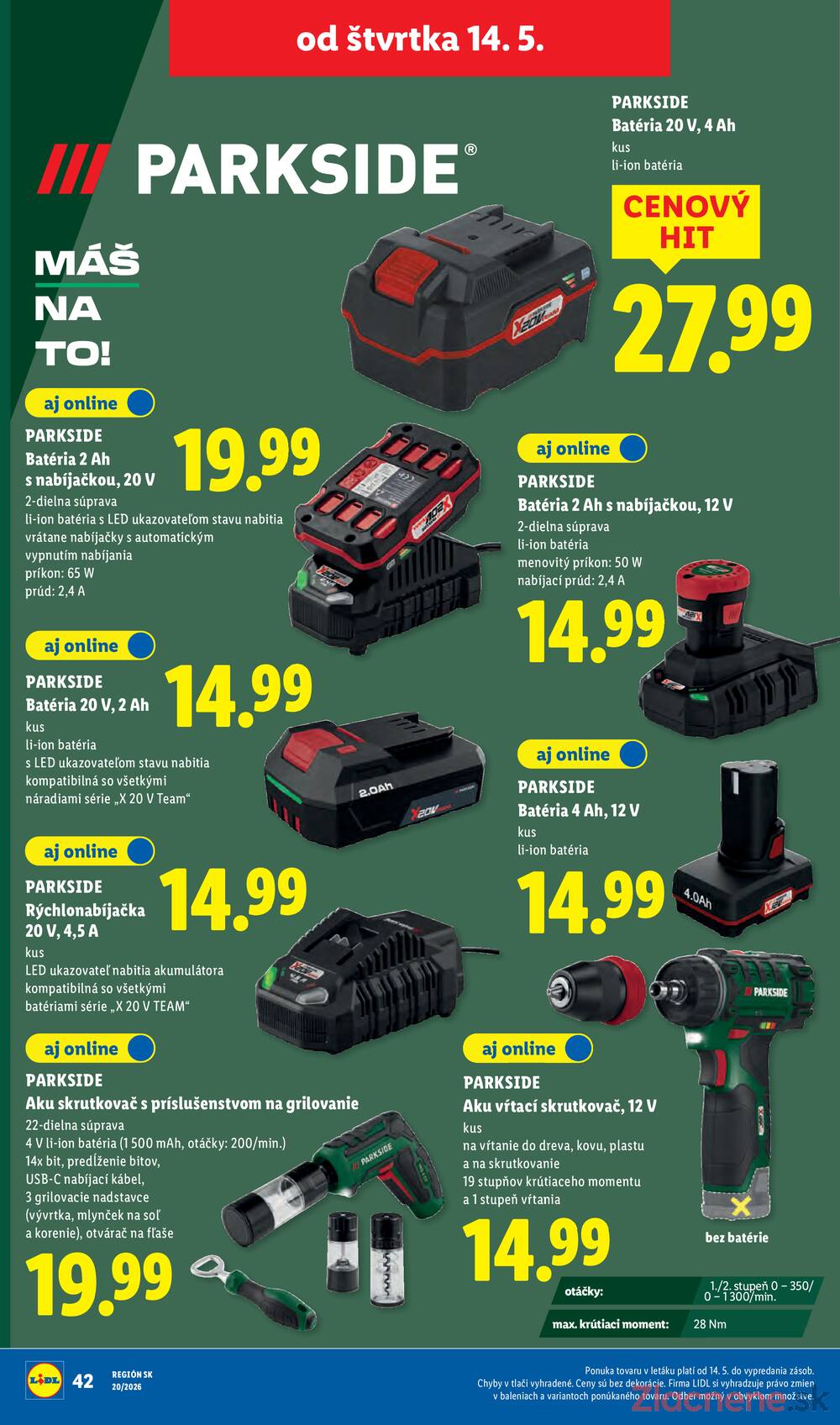 Lidl 11.5. - 17.5.