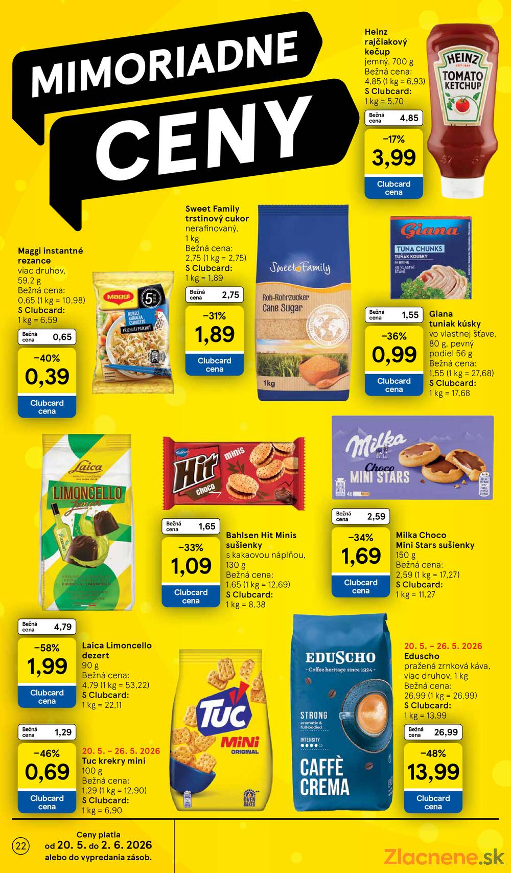Tesco malé hypermarkety 20.5. - 26.5.