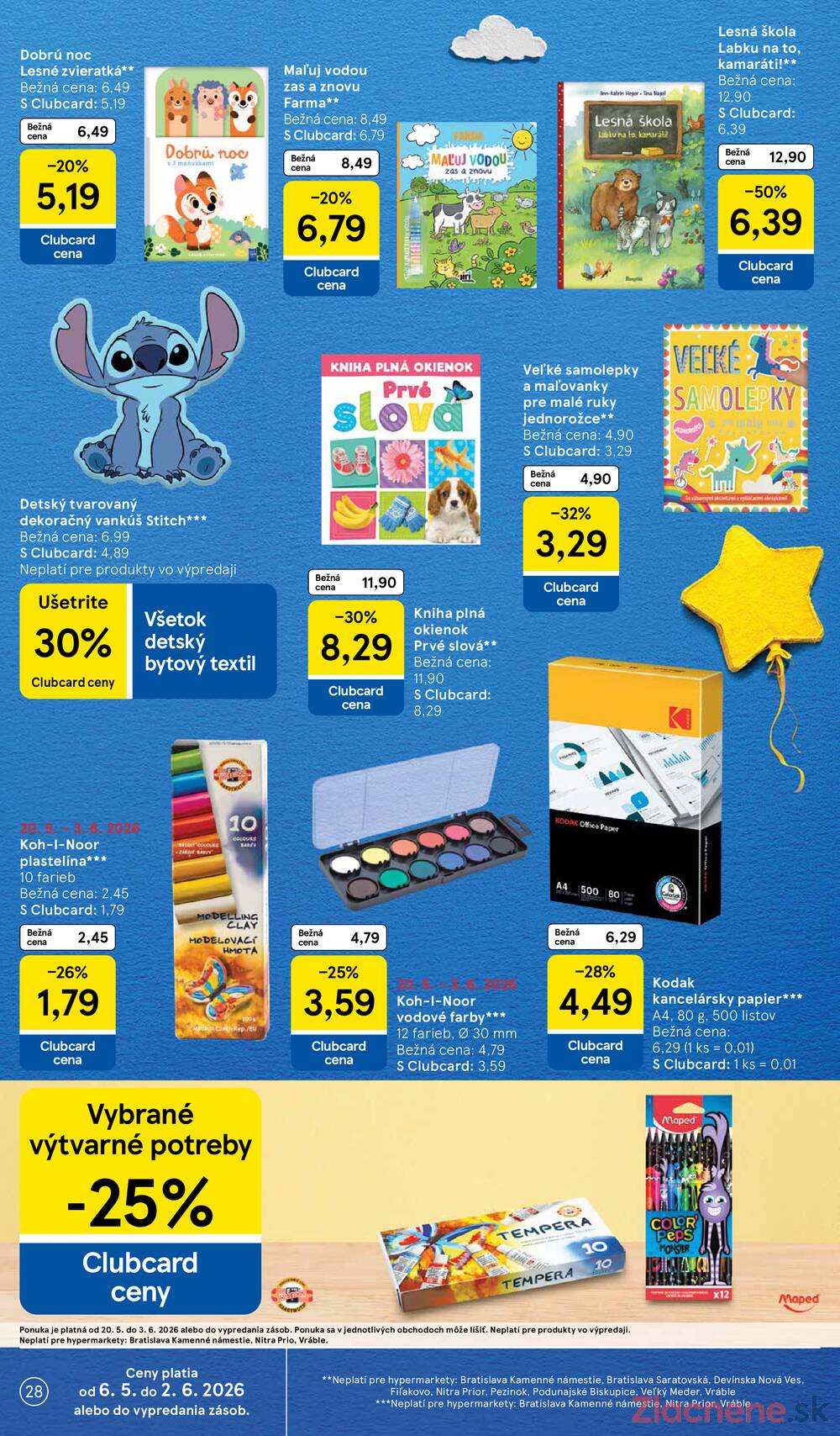Tesco malé hypermarkety 20.5. - 26.5.
