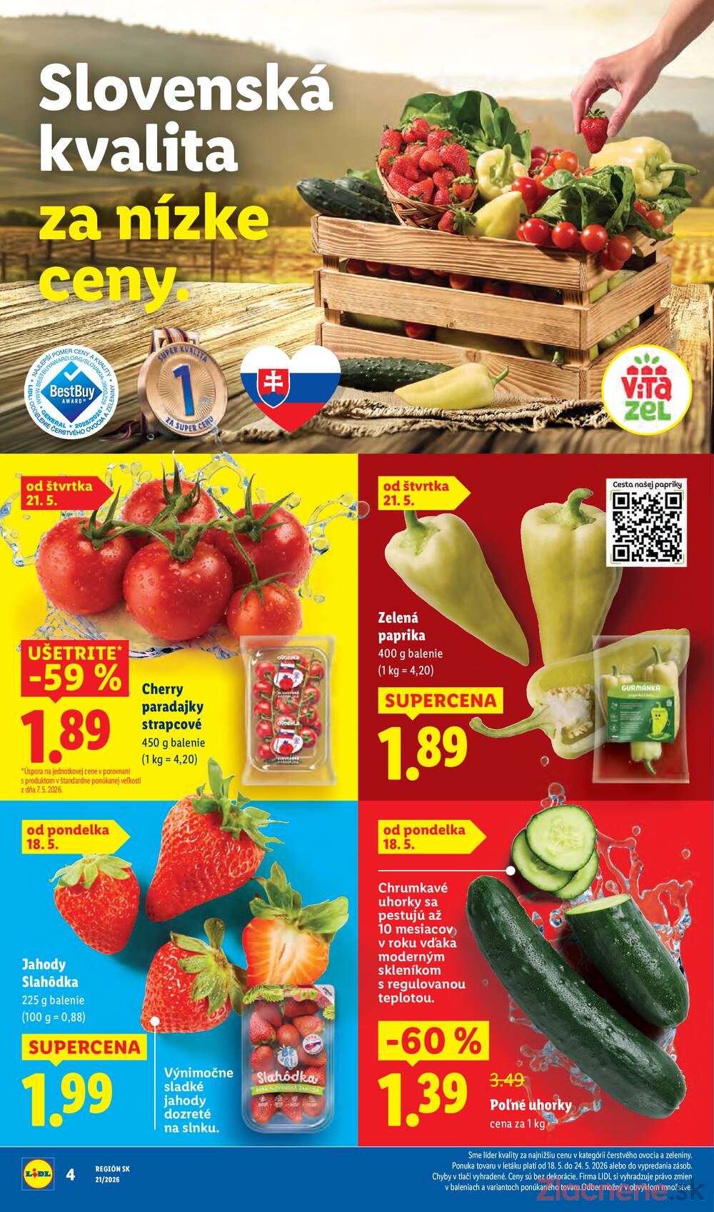Leták Lidl - Lidl 18.5. - 24.5. - strana 4 Leták Lidl - Lidl 18.5. - 24.5. - strana 4