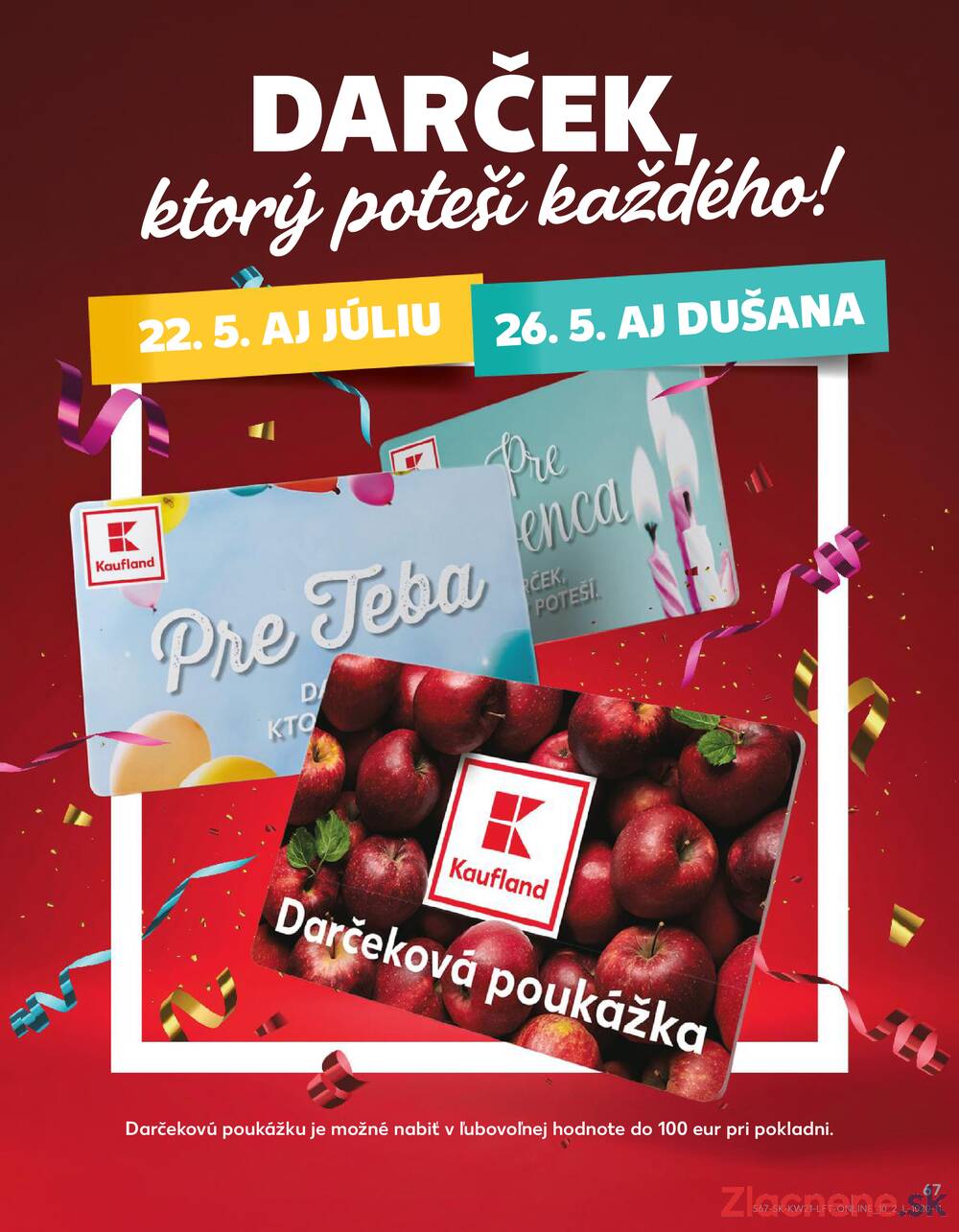 Kaufland 21.5. - 27.5. - Kaufland Bardejov