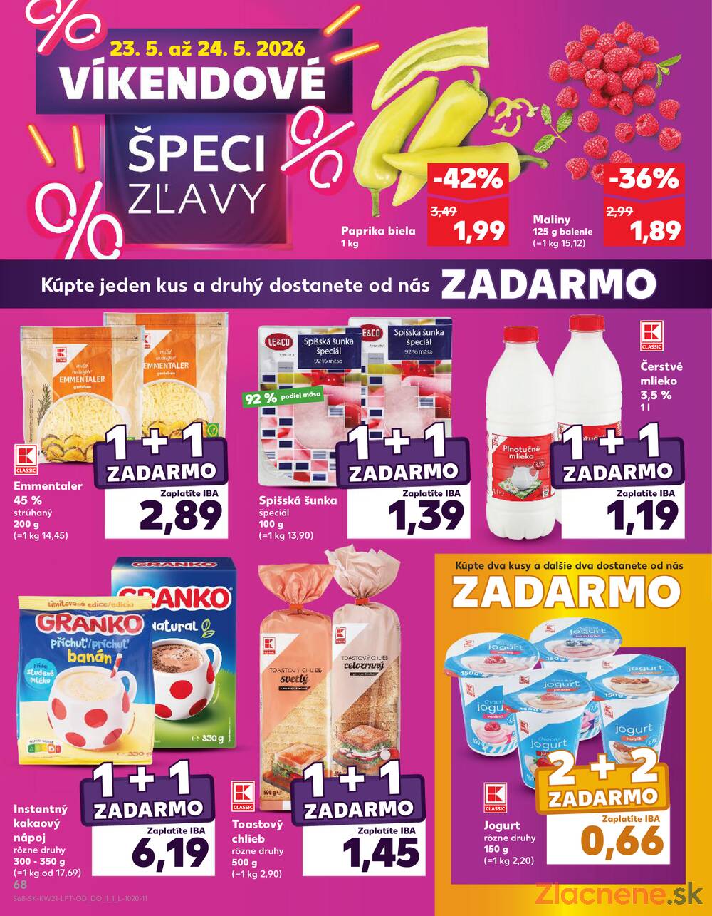 Kaufland 21.5. - 27.5. - Kaufland Trnava - Juh - Bratislavská