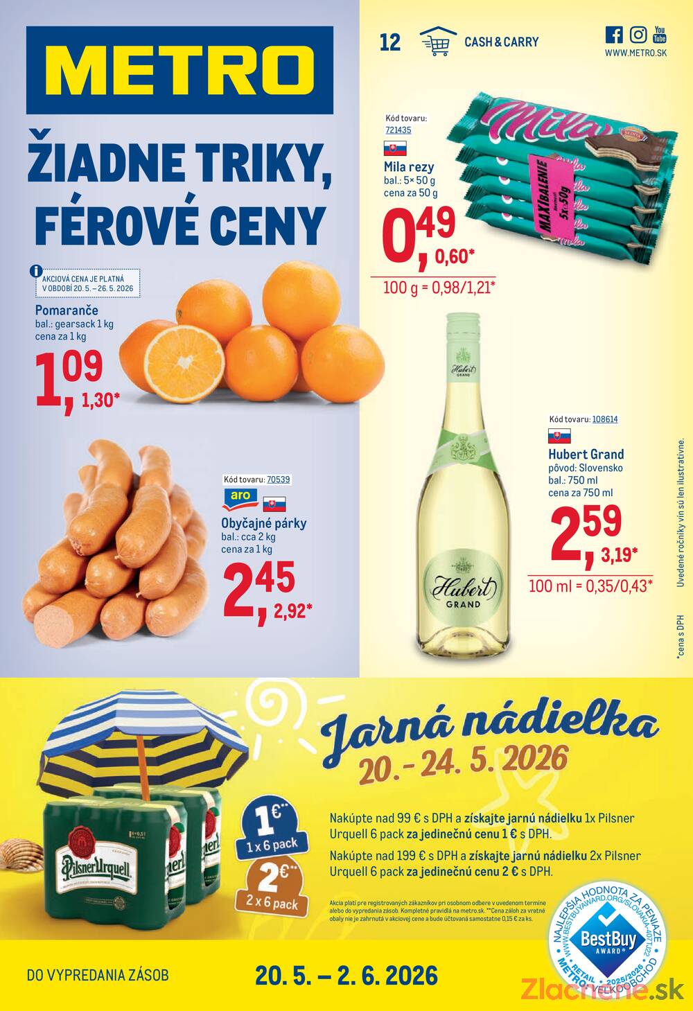 Leták METRO - METRO Maloobchod do 2.6. - strana 1 Leták METRO - METRO Maloobchod do 2.6. - strana 1