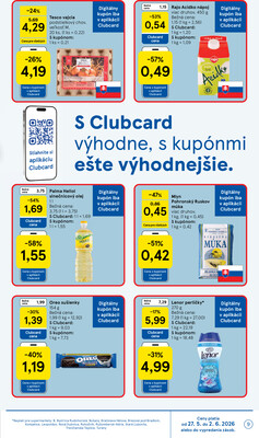 Tesco supermarkety od 27.5. do 2.6.2026
