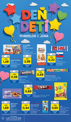 Tesco supermarkety od 27.5. do 2.6.2026
