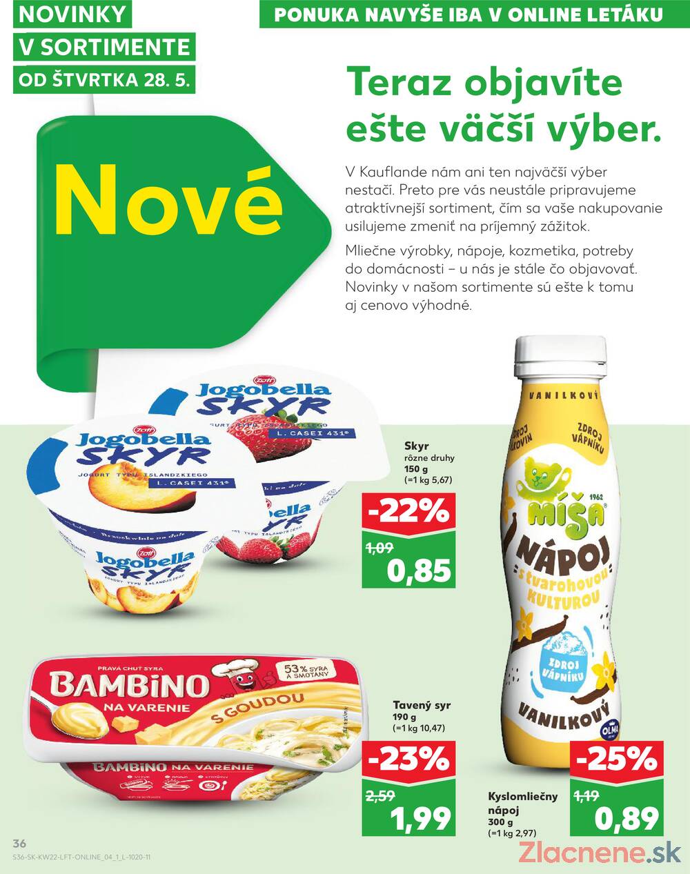 Leták Kaufland - Kaufland 28.5. - 3.6. - Kaufland Detva - strana 36 Leták Kaufland - Kaufland 28.5. - 3.6. - Kaufland Detva - strana 36