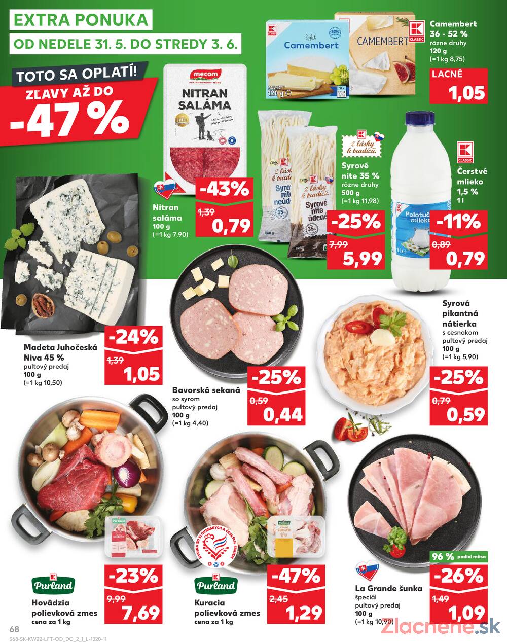 Kaufland 28.5. - 3.6. - Kaufland (A. H. Škultétyho, Veľký Krtíš)