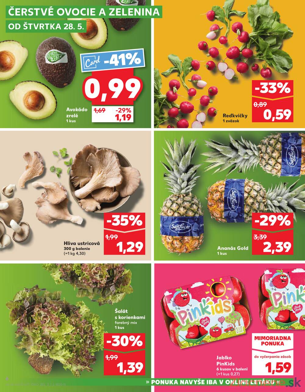 Kaufland 28.5. - 3.6. - Kaufland Bratislava - Avion (Ivanská cesta)