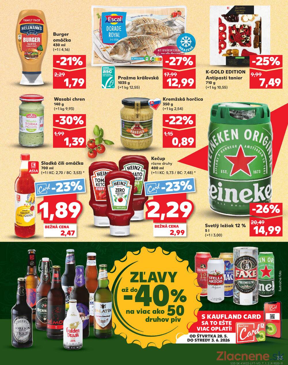 Kaufland 28.5. - 3.6. - Kaufland Bratislava - Avion (Ivanská cesta)