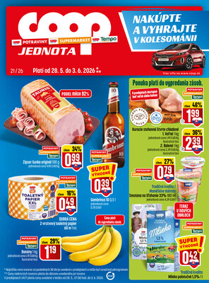 Leták COOP do 3.6.