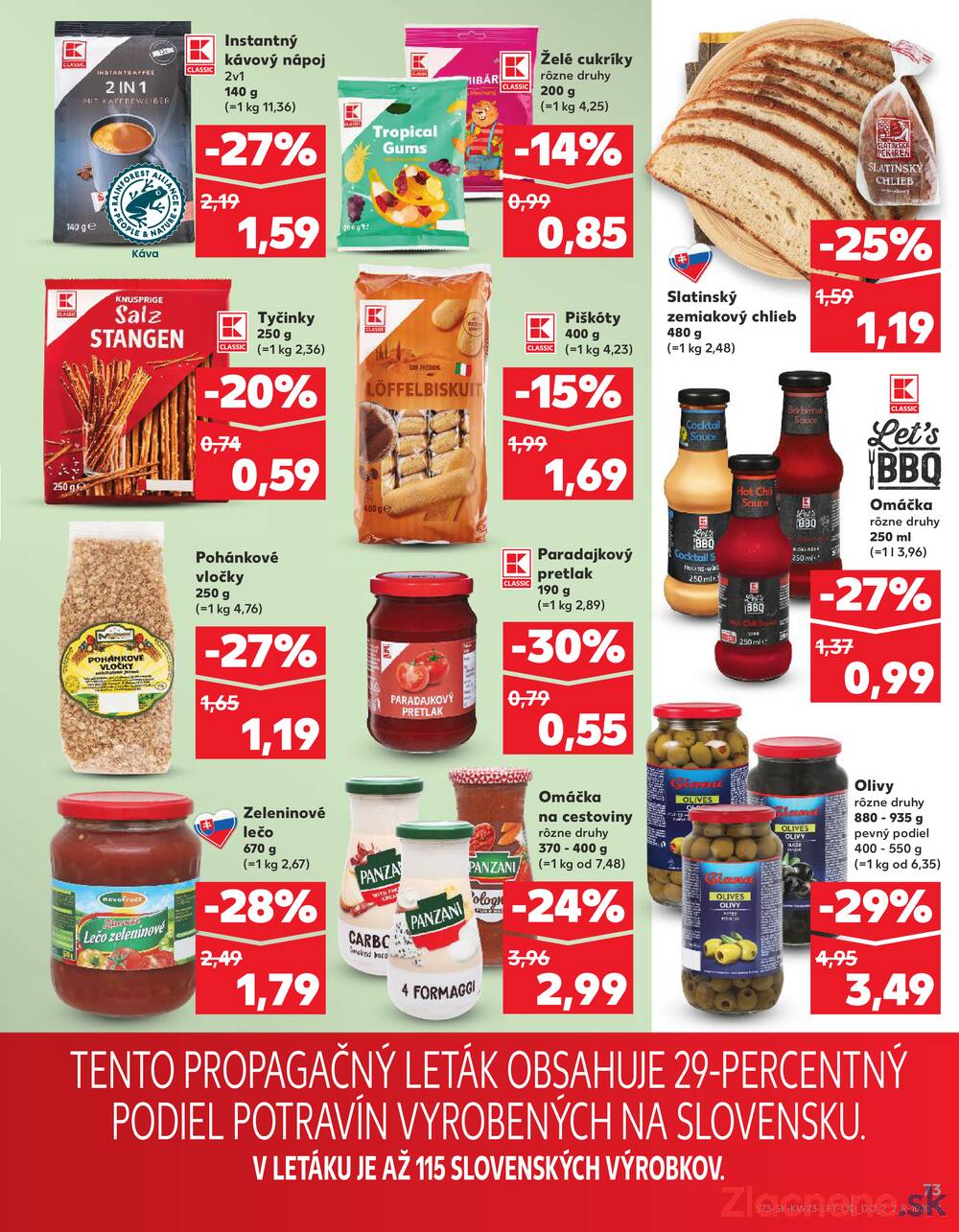 Kaufland 4.6. - 10.6. - Kaufland Bytča