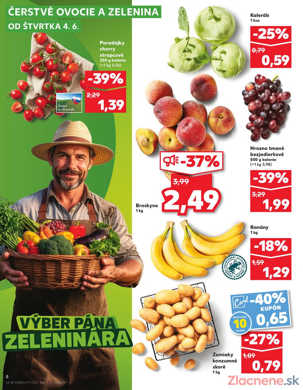 Leták Kaufland - Kaufland 4.6. - 10.6. - Kaufland Rožňava - strana 4 Leták Kaufland - Kaufland 4.6. - 10.6. - Kaufland Rožňava - strana 4