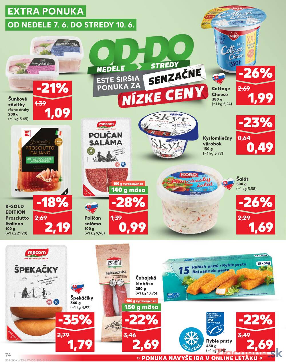 Kaufland 4.6. - 10.6. - Kaufland Veľký Meder