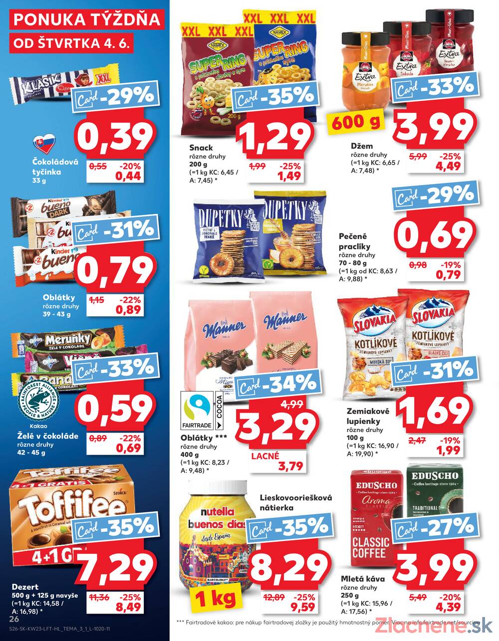 Kaufland 4.6. - 10.6. - Kaufland Košice-Pri hati