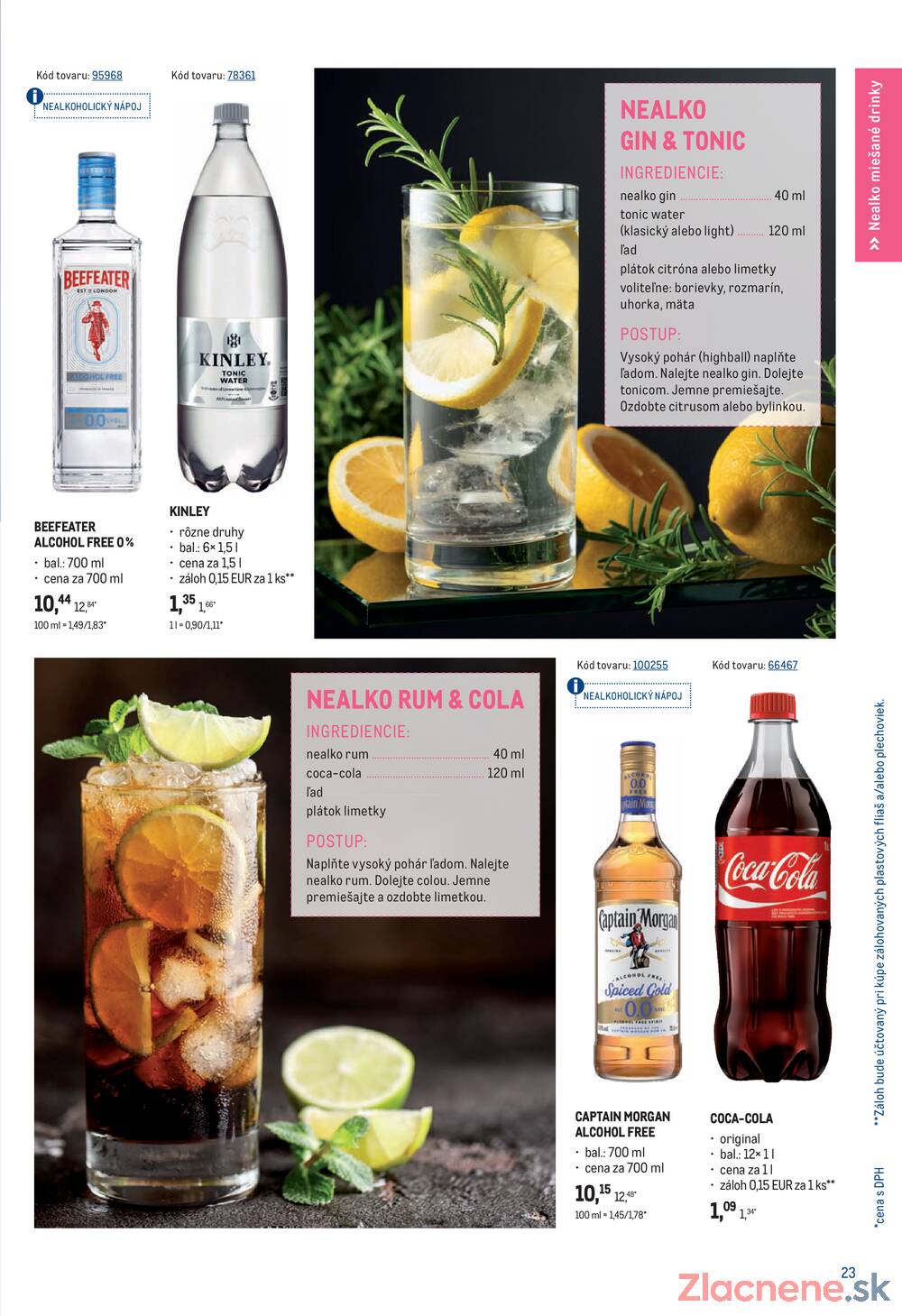 Leták METRO - METRO Letné drinky do 30.6. - strana 23 Leták METRO - METRO Letné drinky do 30.6. - strana 23