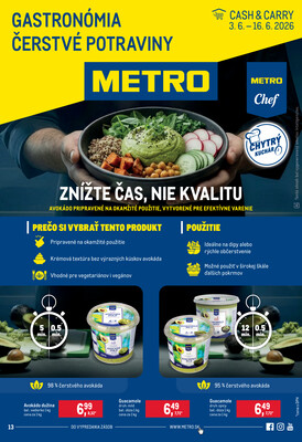 leták METRO