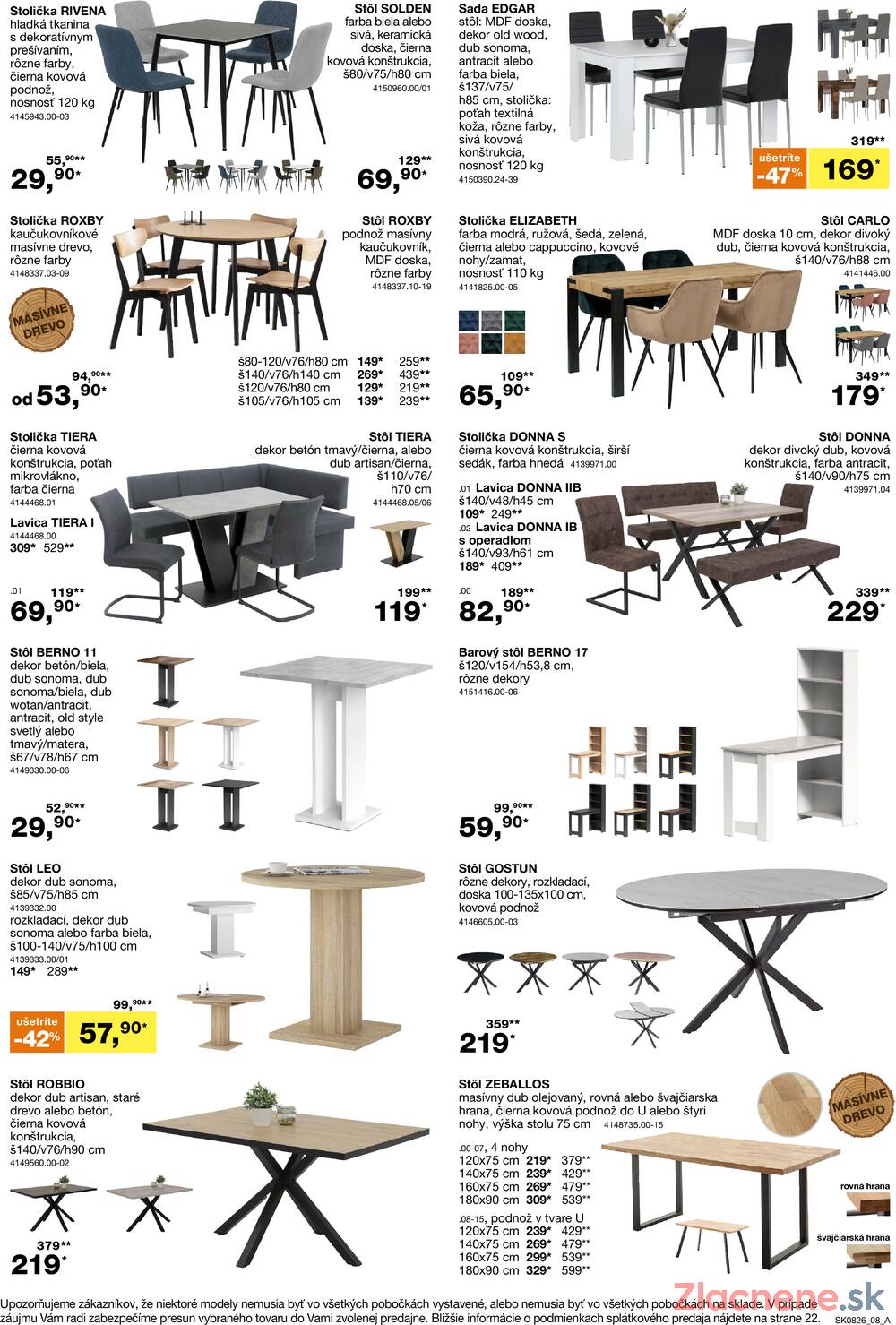 Leták SCONTO nábytok - Sconto nábytok od 17.6. do 14.7.2026 - strana 8 Leták SCONTO nábytok - Sconto nábytok od 17.6. do 14.7.2026 - strana 8