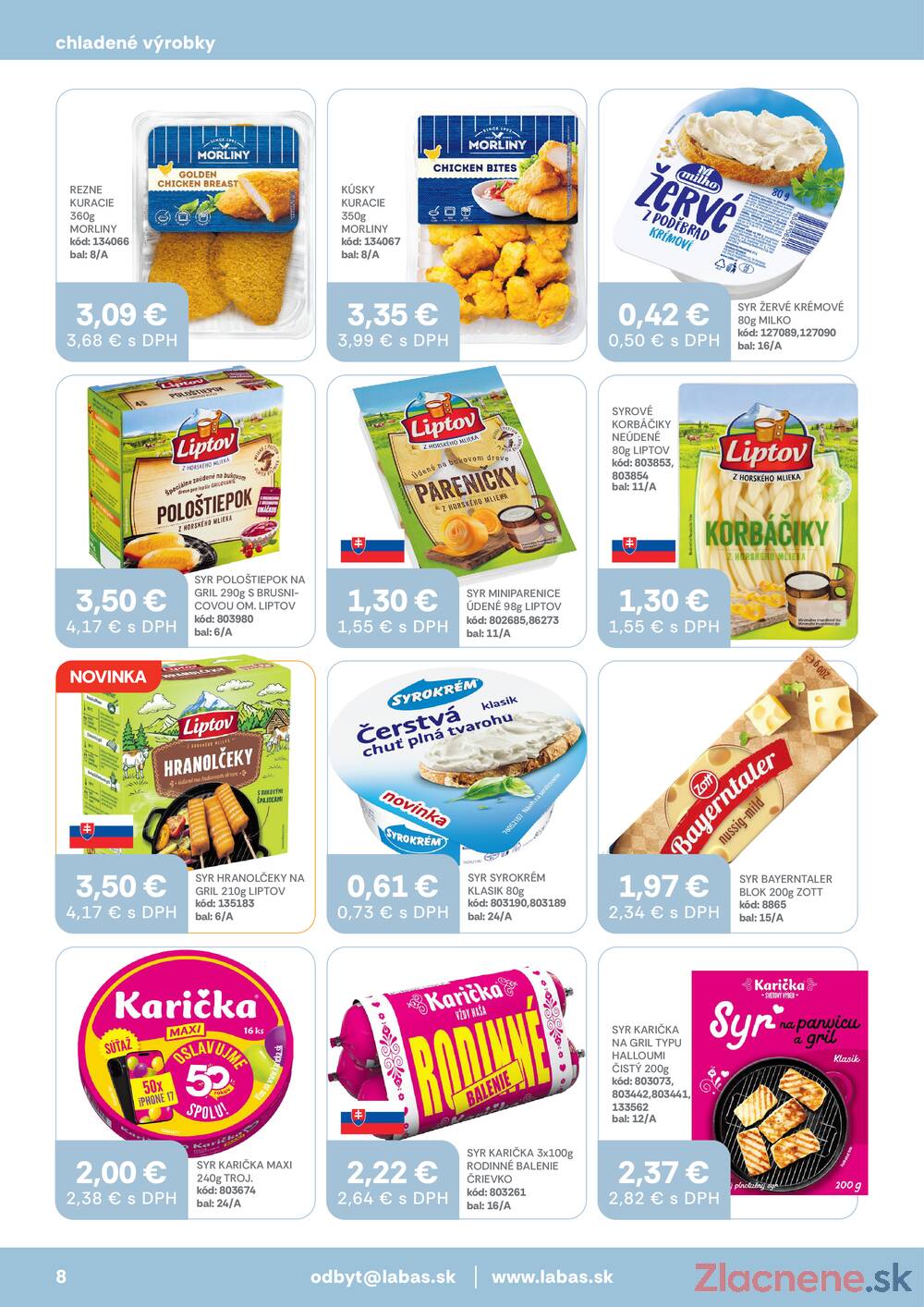 Leták Labaš - Labaš Magazín do 18.6. - strana 8
