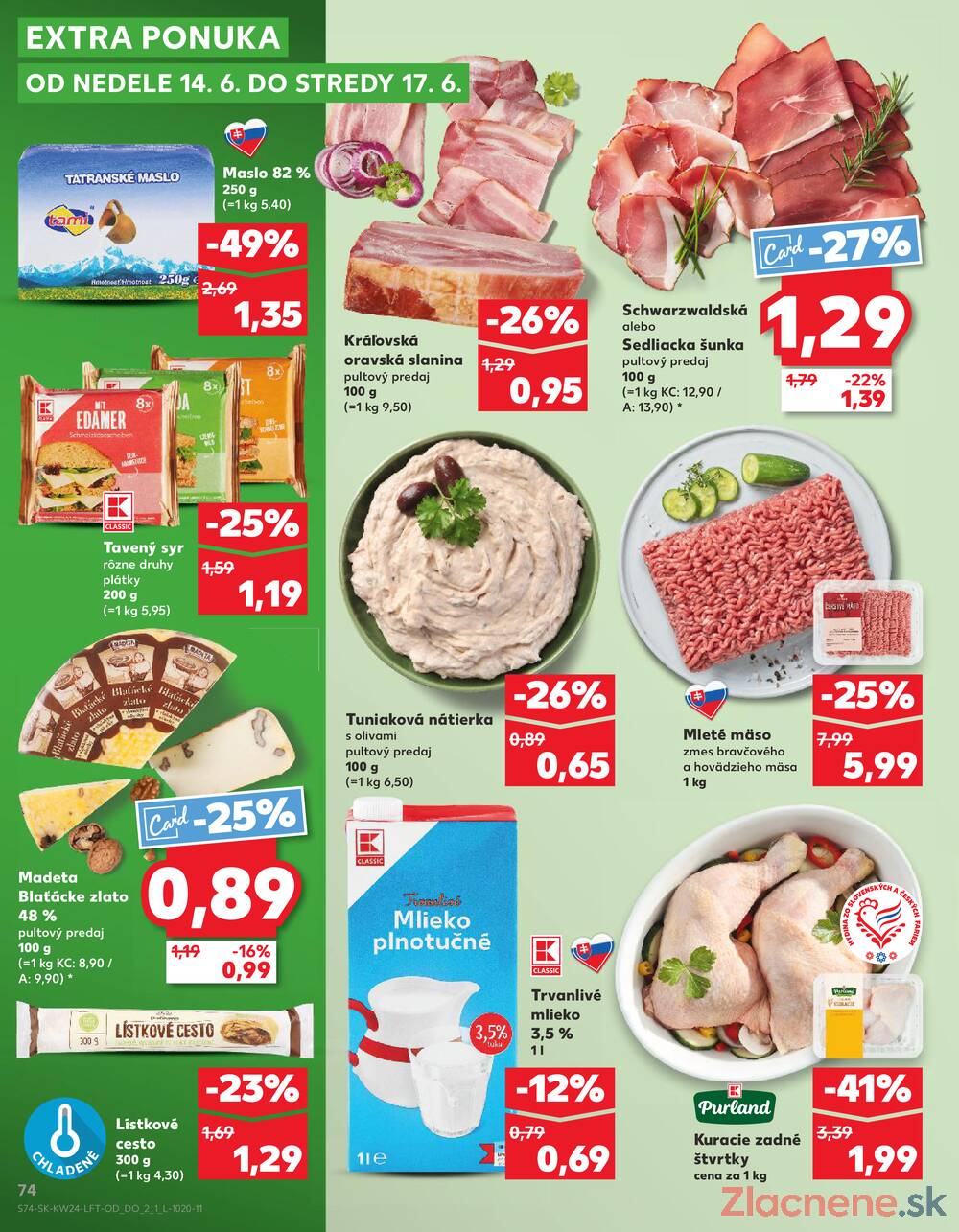 Kaufland 11.6. - 17.6. - Kaufland Bardejov