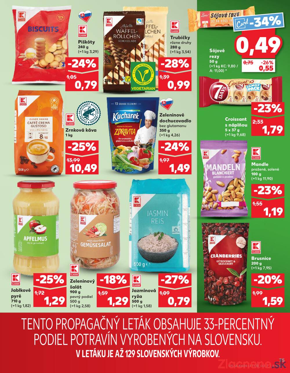 Kaufland 11.6. - 17.6. - Kaufland Bardejov