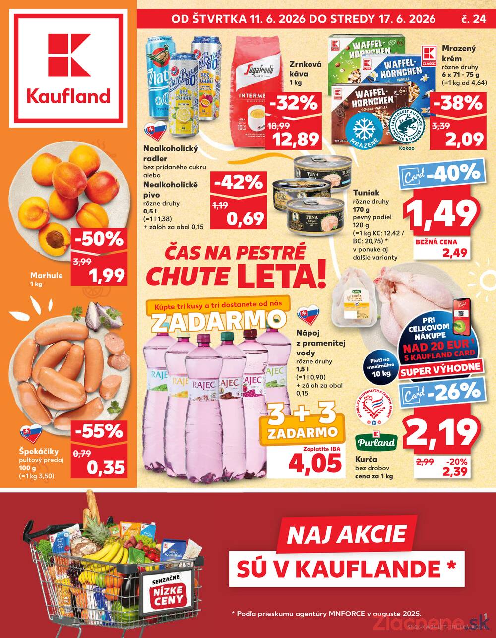Leták Kaufland - Kaufland 11.6. - 17.6. - Kaufland Trebišov - strana 1