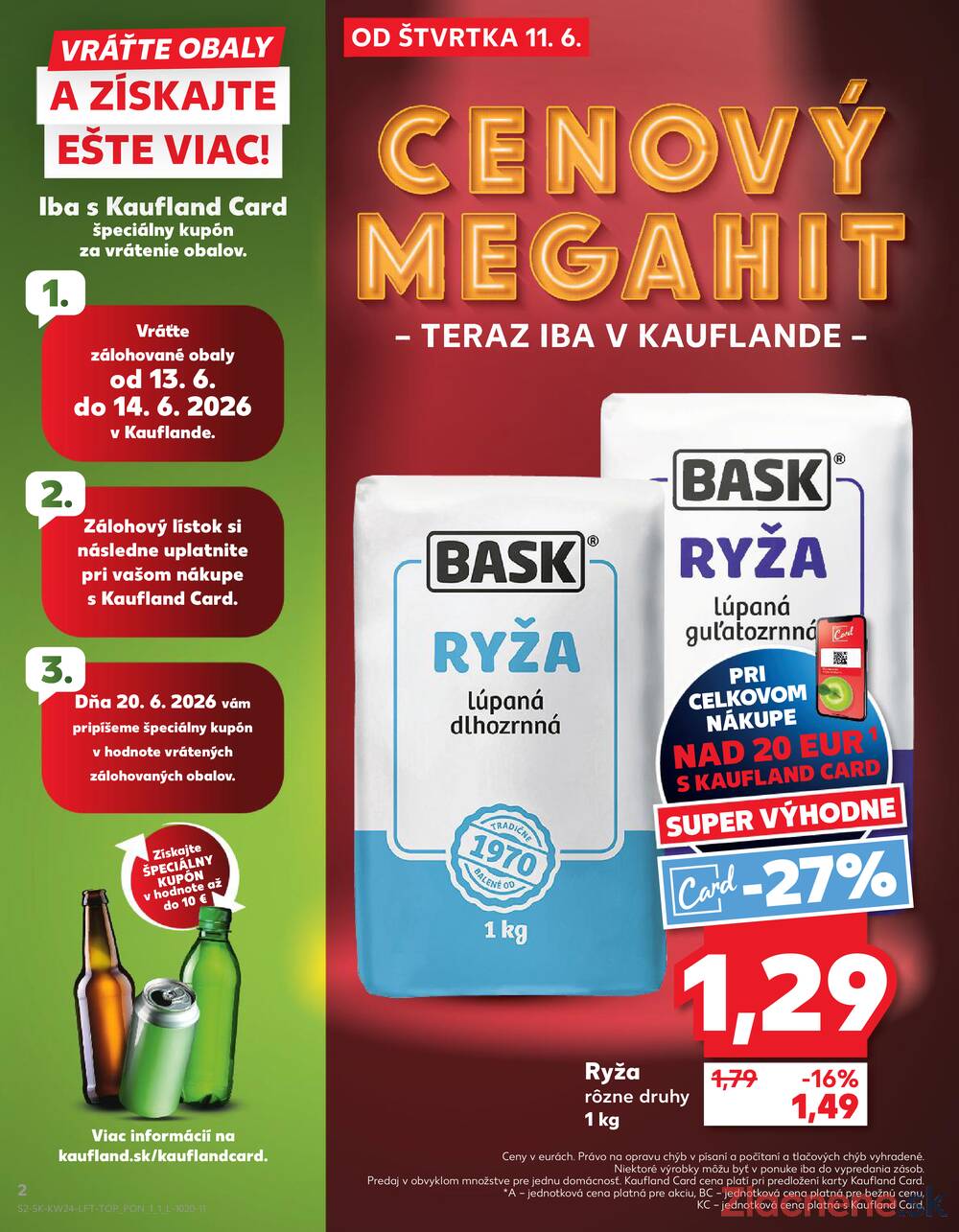 Kaufland 11.6. - 17.6. - Kaufland Žilina