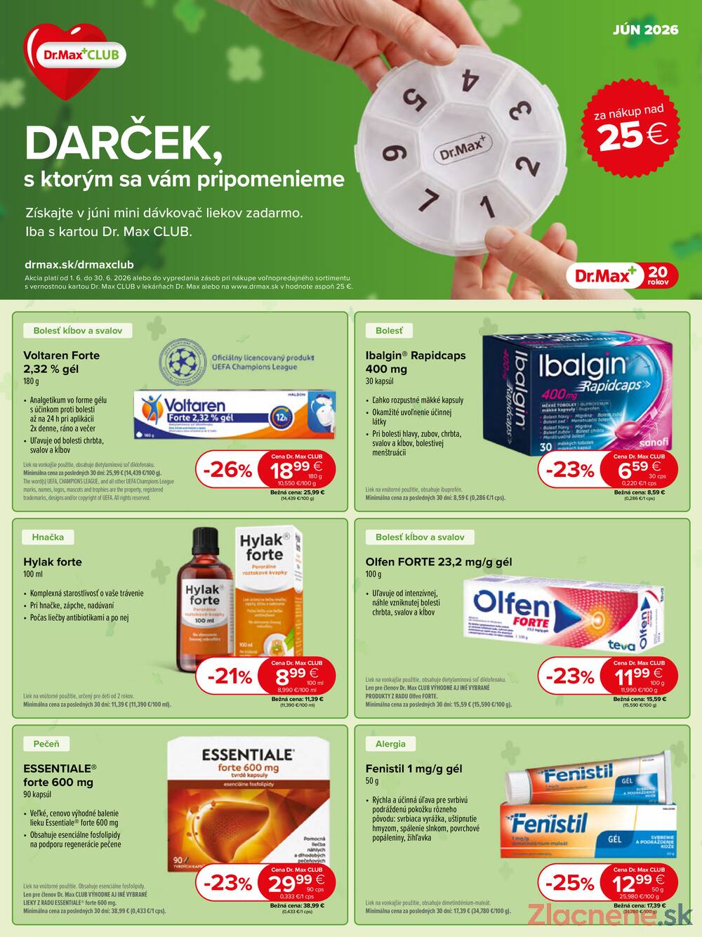 Leták Dr.Max - Dr.Max do 30.6. - strana 1 Leták Dr.Max - Dr.Max do 30.6. - strana 1