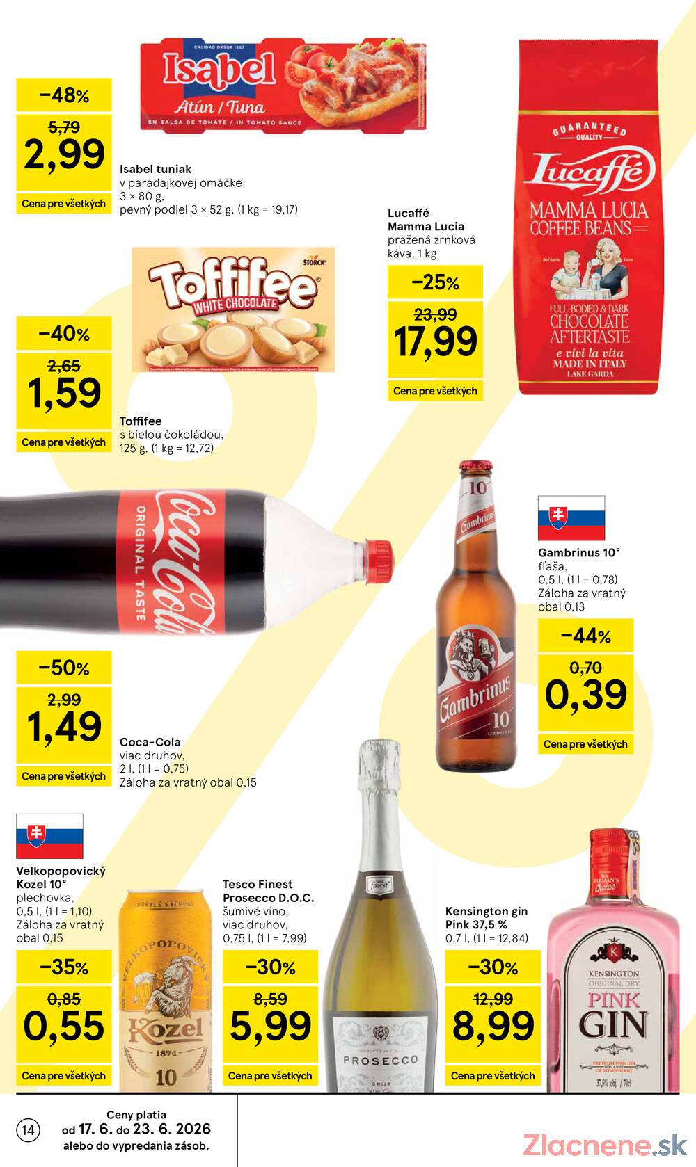 Tesco supermarkety od 17.6. do 23.6.2026