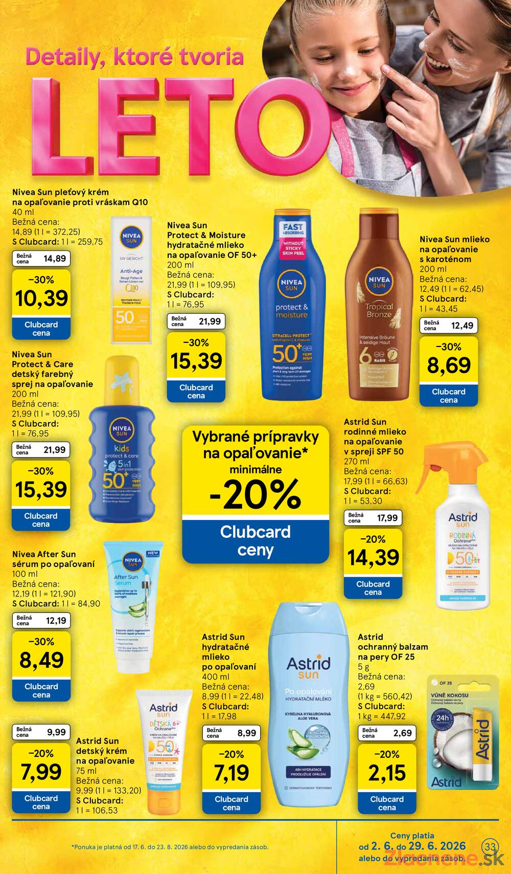 Tesco supermarkety od 17.6. do 23.6.2026