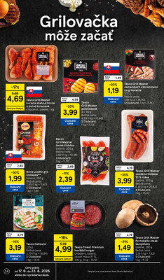 Tesco supermarkety od 17.6. do 23.6.2026