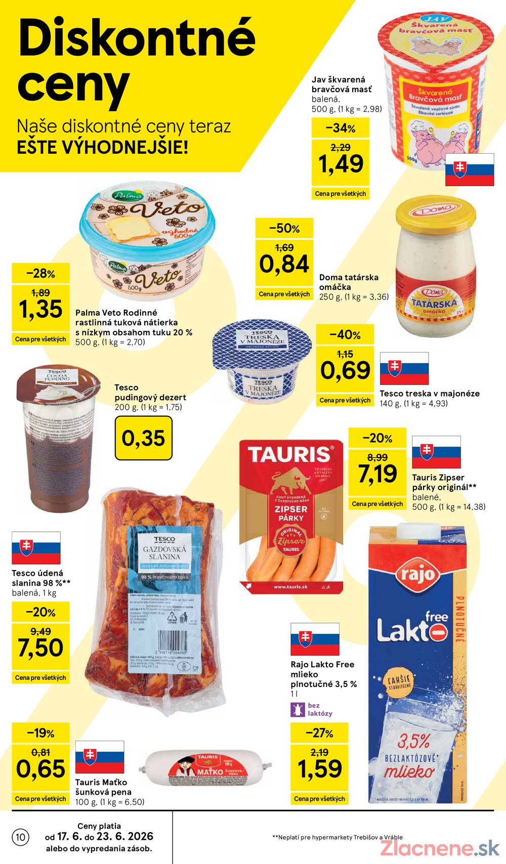 Tesco malé hypermarkety 17.6. - 23.6.