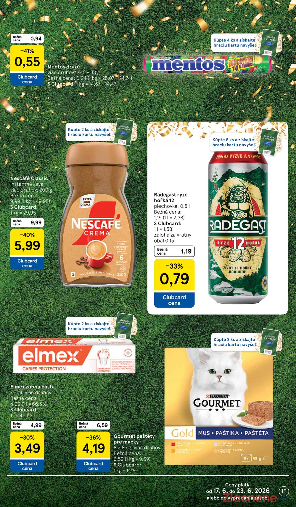 Tesco malé hypermarkety 17.6. - 23.6.