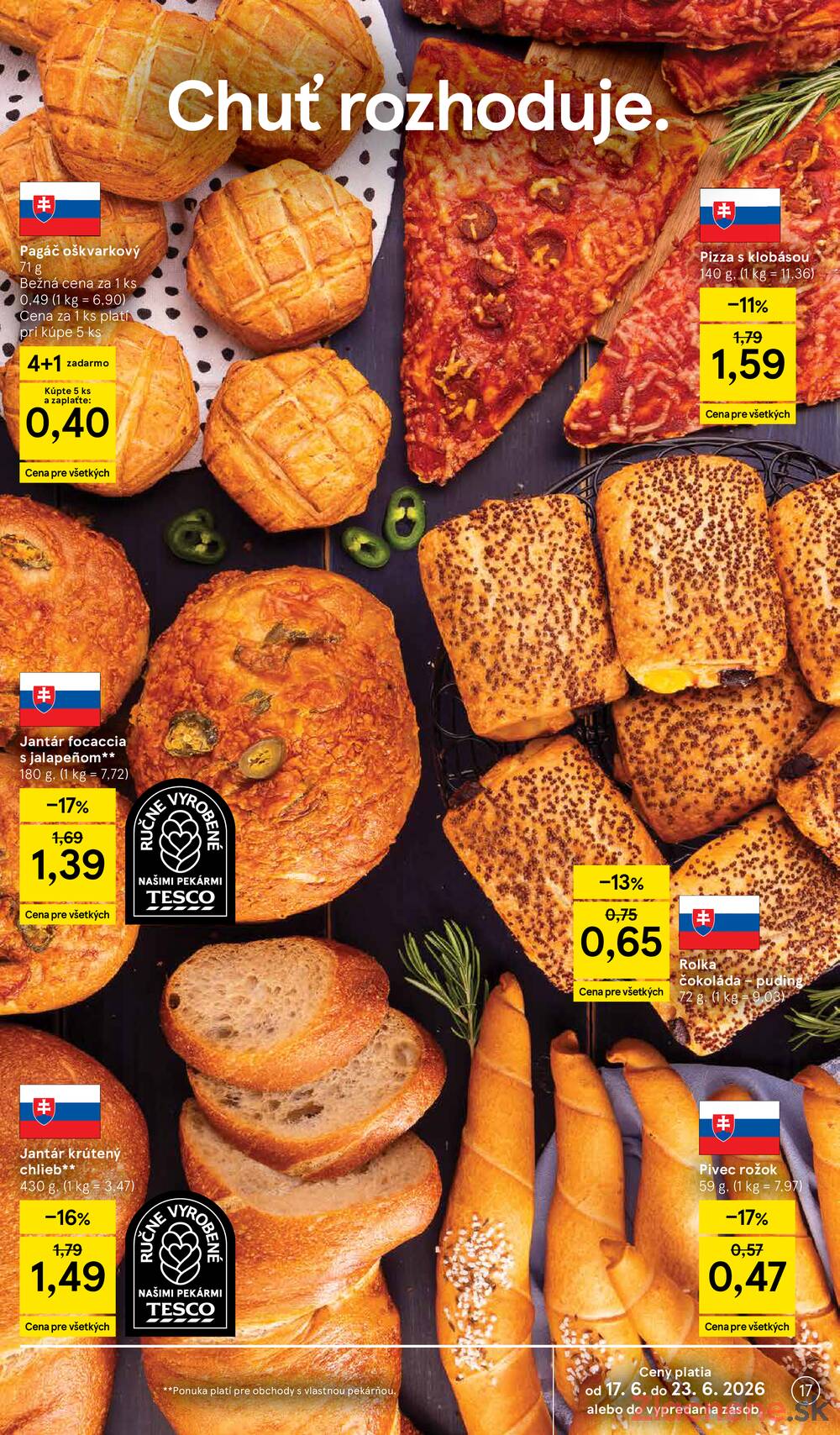 Tesco malé hypermarkety 17.6. - 23.6.