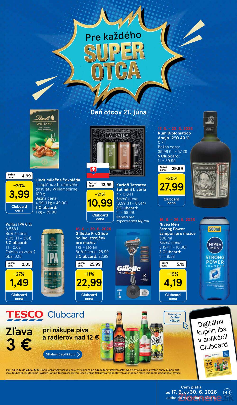 Tesco malé hypermarkety 17.6. - 23.6.