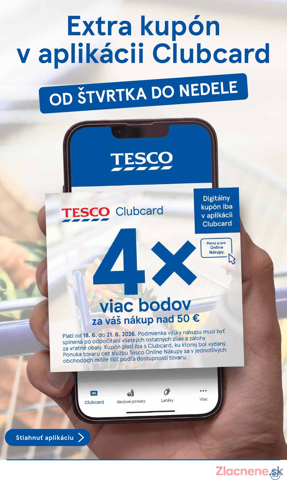 Tesco malé hypermarkety 17.6. - 23.6.
